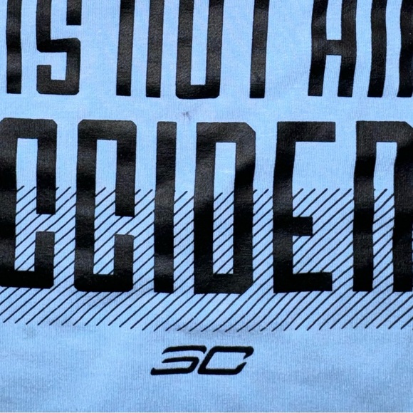 UNDER ARMOUR SC CURRY HeatGear SUCCESS t-shirt boys size XL 16 14 - Picture 11 of 13